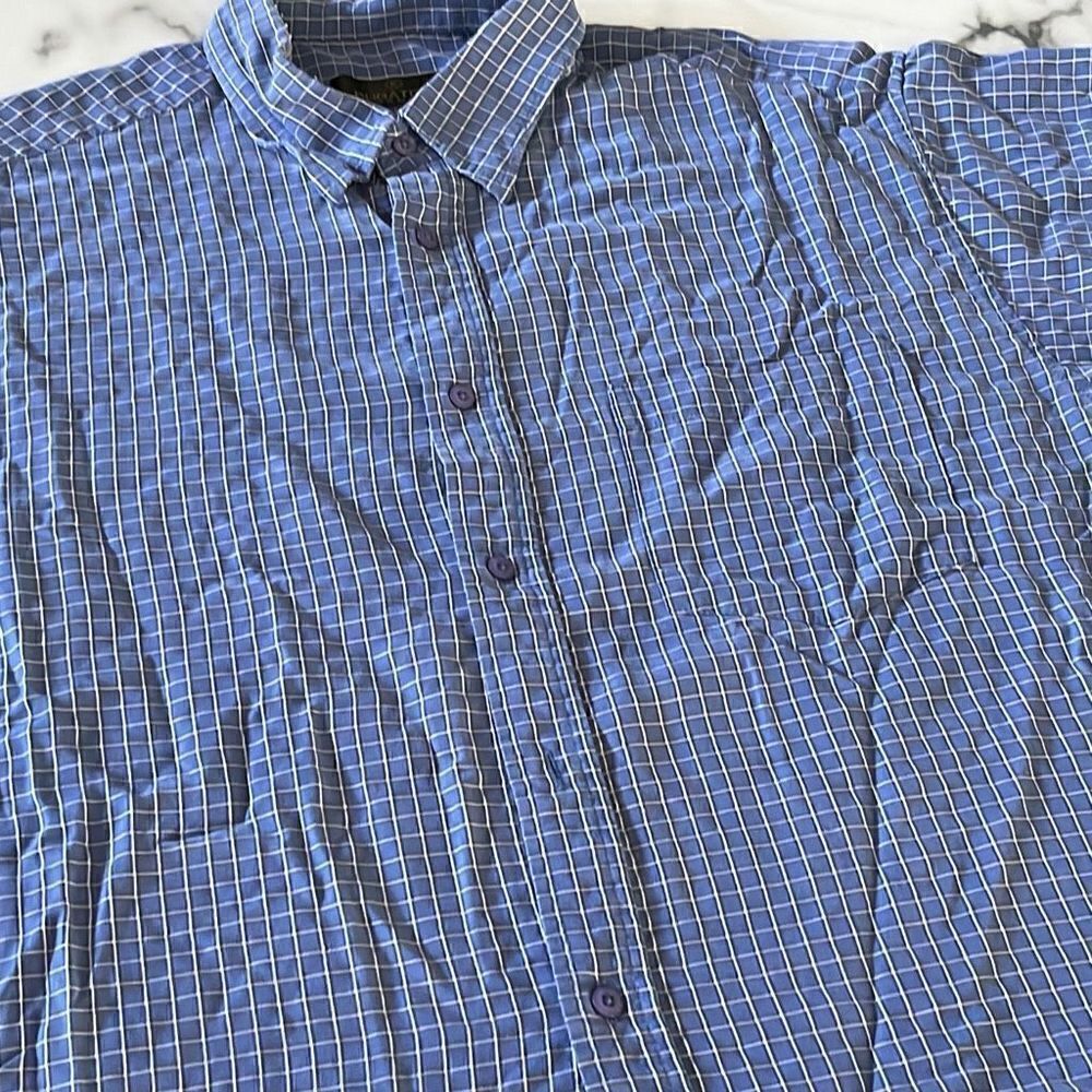 Bugatchi Uomo SS Windowpane Button Downs Sz. XL